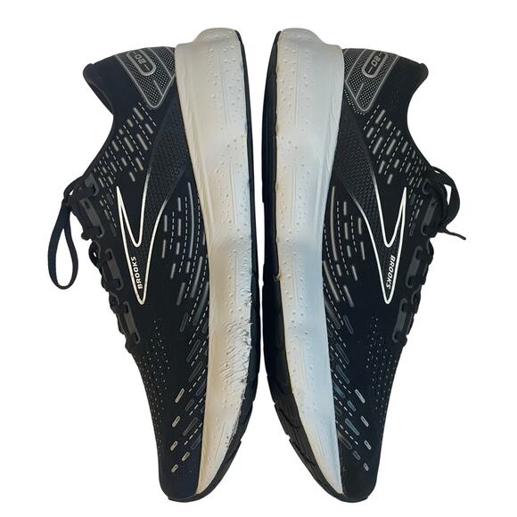 Brooks Glycerin 20 Men’s Running Shoes sz 14 Black White Alloy Neutral Cushioned main image 12